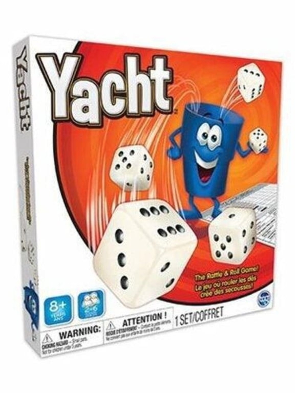 Yacht: The Rattle & Roll Game - Family Fun Entertainment Game, 2 - 6 Players NIB